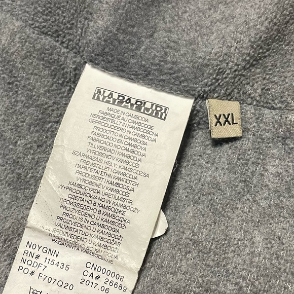 Men’s Napapijri Geographic Alcan Jacket Size XXL - Picture 8 of 8